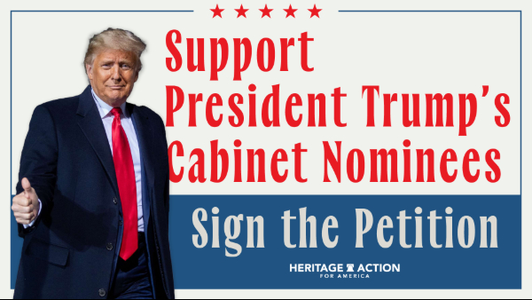 Support Trump Nominees Petition